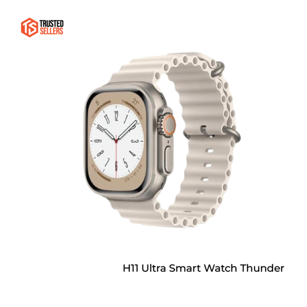 H11 Ultra Smart Watch Thunder with Alpine Loop Straps